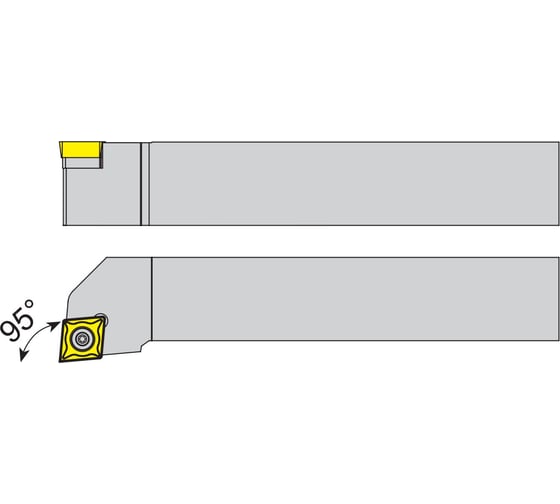Изображение товара Токарная державка наружная SCLCR 2020 K09 New Century NC230315