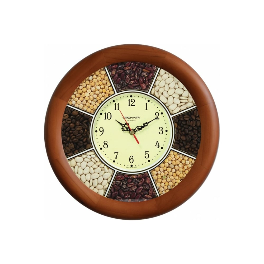 Изображение товара Настенные деревянные часы TROYKATIME Тройка СПЕЦИИ 11161141