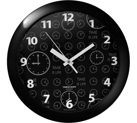 Изображение товара Настенные часы TROYKATIME Тройка 11100103