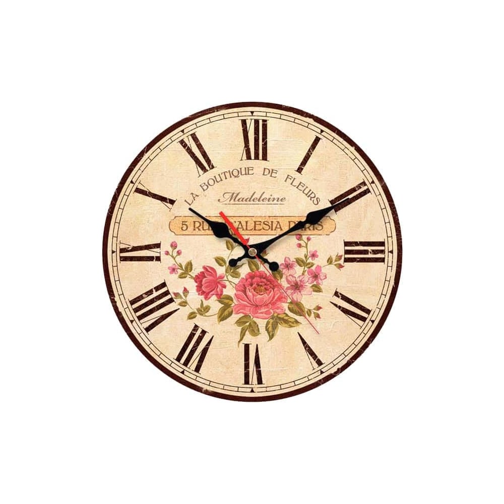 Изображение товара Настенные часы TROYKATIME Тройка 90901013 деревянные коричневые стильные