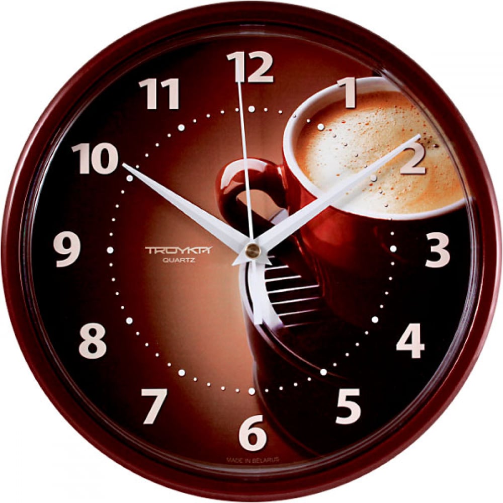 Настенные часы TROYKATIME часы наручные механические мужские d 4 2 см водонепроницаемые светящиеся