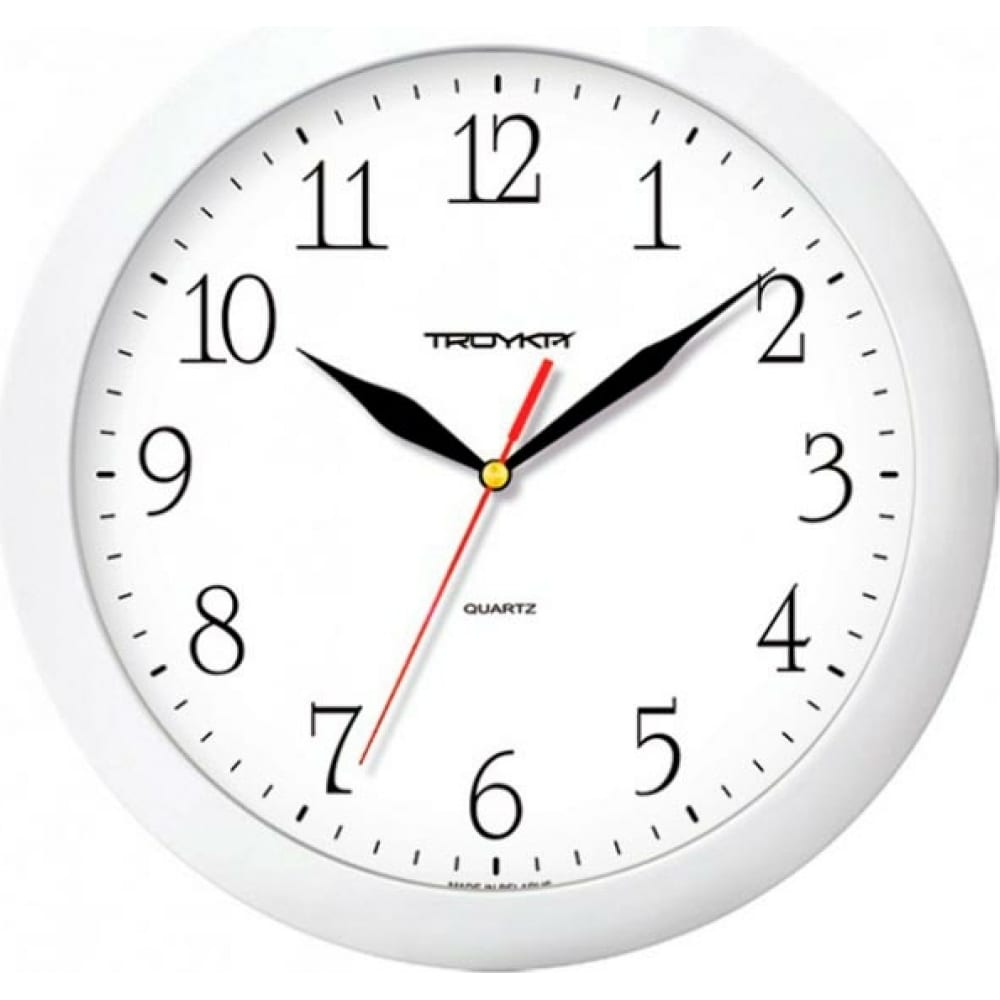 Настенные часы TROYKATIME часы настенные интерьерные кухня утренний кофе 25х25 см