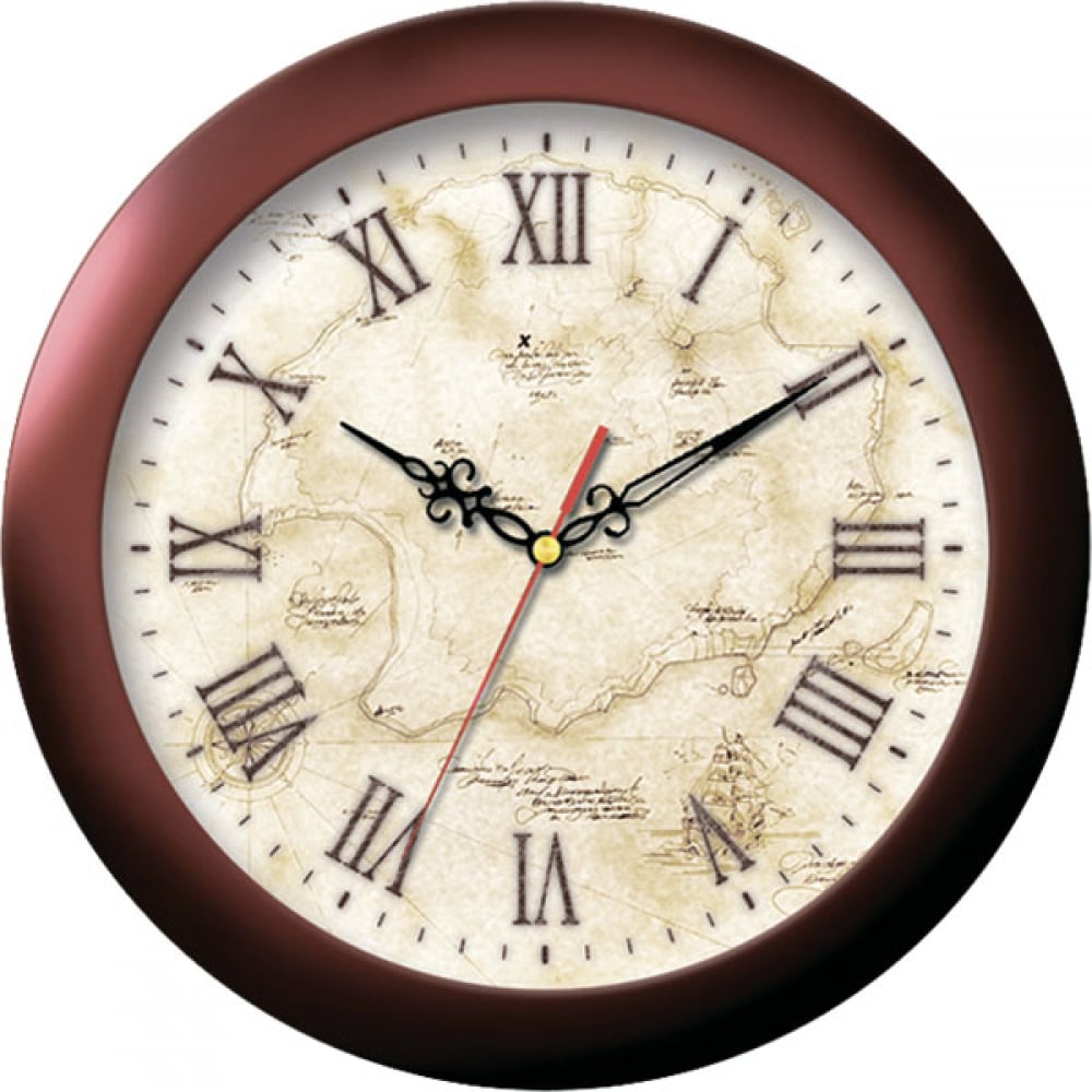 Настенные часы TROYKATIME часы настенные vigor д 30 герб