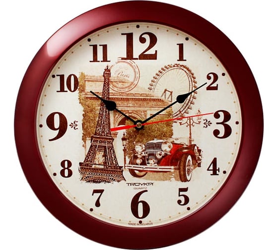 Изображение товара Настенные часы TROYKATIME Тройка 11131134