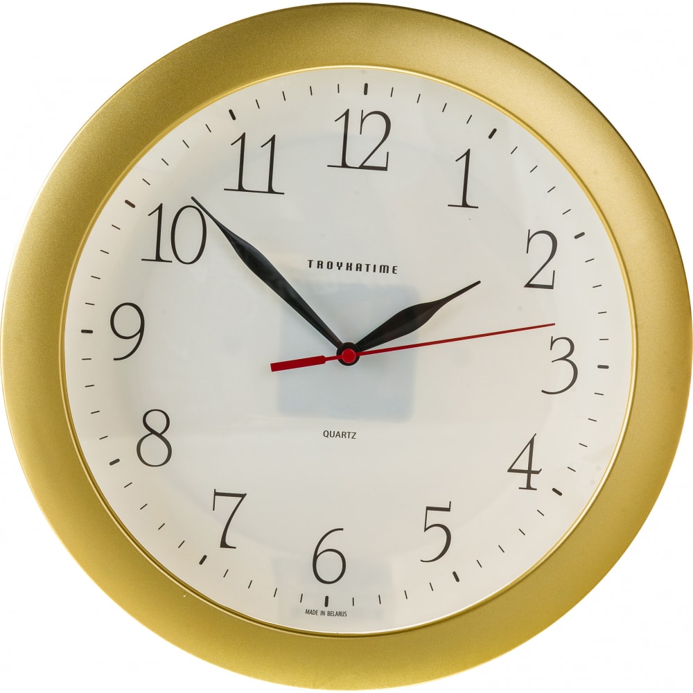 Настенные часы TROYKATIME invicta pro diver хронограф золотой тон 200m 0072 мужские часы