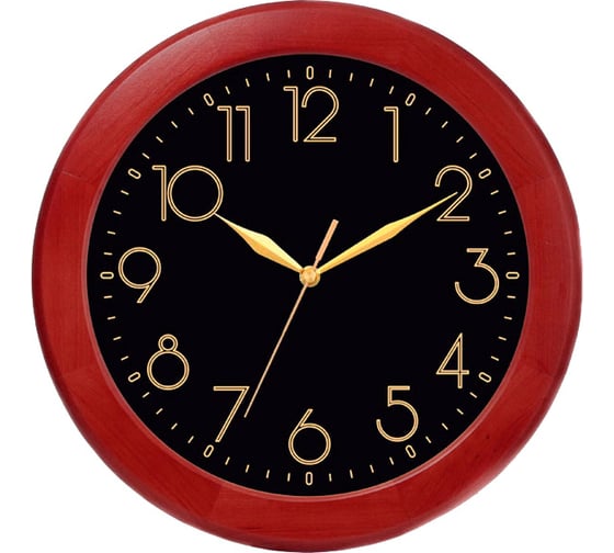 Изображение товара Настенные деревянные часы TROYKATIME Тройка 11162180