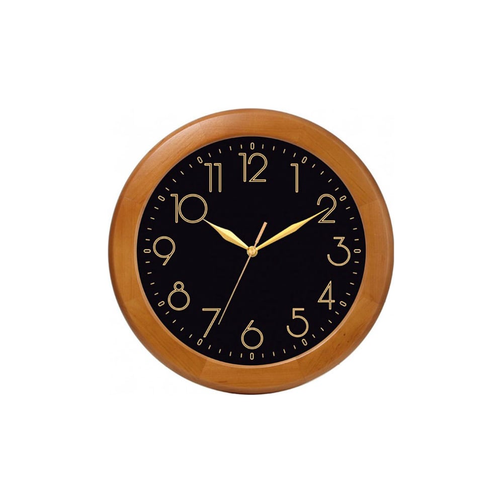 Изображение товара Настенные деревянные часы TROYKATIME Тройка 11161180 стильный дизайн