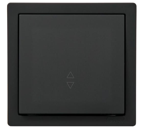 Изображение товара Выключатель проходной Lezard LETO чёрный бархат 752-4200-105