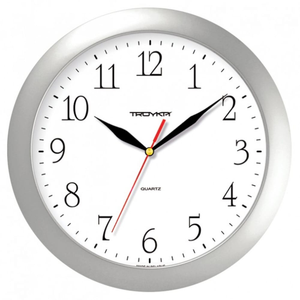 Настенные часы TROYKATIME tissot double savonnette серебряный циферблат механические t865 405 99 038 00 t8654059903800 карманные часы унисекс