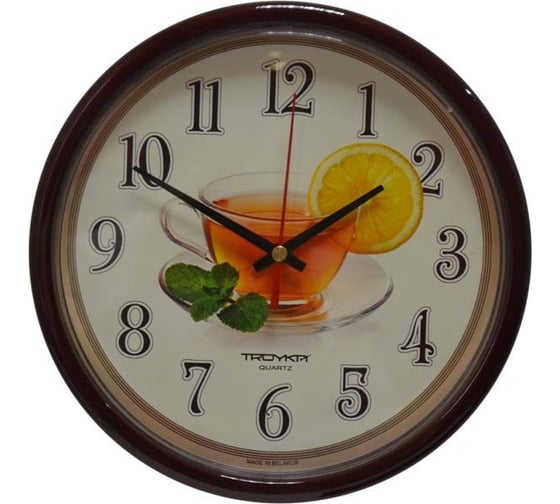 Изображение товара Настенные часы TROYKATIME Тройка 91931924