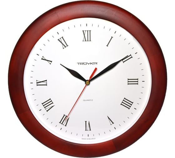 Изображение товара Настенные деревянные часы TROYKATIME Тройка 11162115