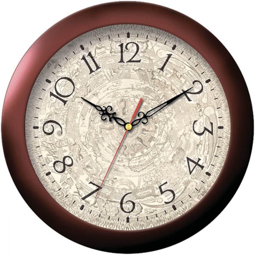Настенные часы TROYKATIME часы настенные интерьерные эко дискретный ход d 29 см