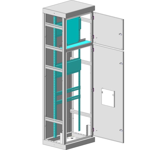 Изображение товара Корпус MULTICOLOR ВРУ-2 600x1800x450 ШхВхГ IP31 RAL 7035 MLT.VRU2.31.60.18.45
