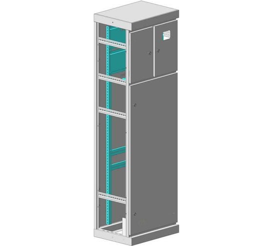 Изображение товара Корпус MULTICOLOR ВРУ-3 (600x2000x600) (ШхВхГ) IP31 RAL 7035 MLT.VRU3.31.60.20.60