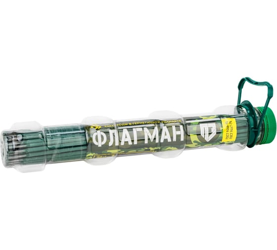 Изображение товара Электроды МР-3 ФЛАГМАН 4.0 мм, капсула 1.9 кг, ГОСТ 9466-75 ООО «Пензенские электроды» 00-00001459