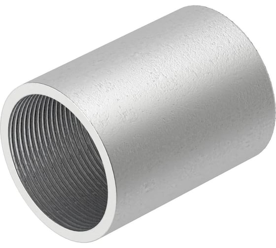 Изображение товара Муфта соединительная OBO Bettermann горячеоцинкованная для труб D=40 мм (25 шт/уп) 2046558