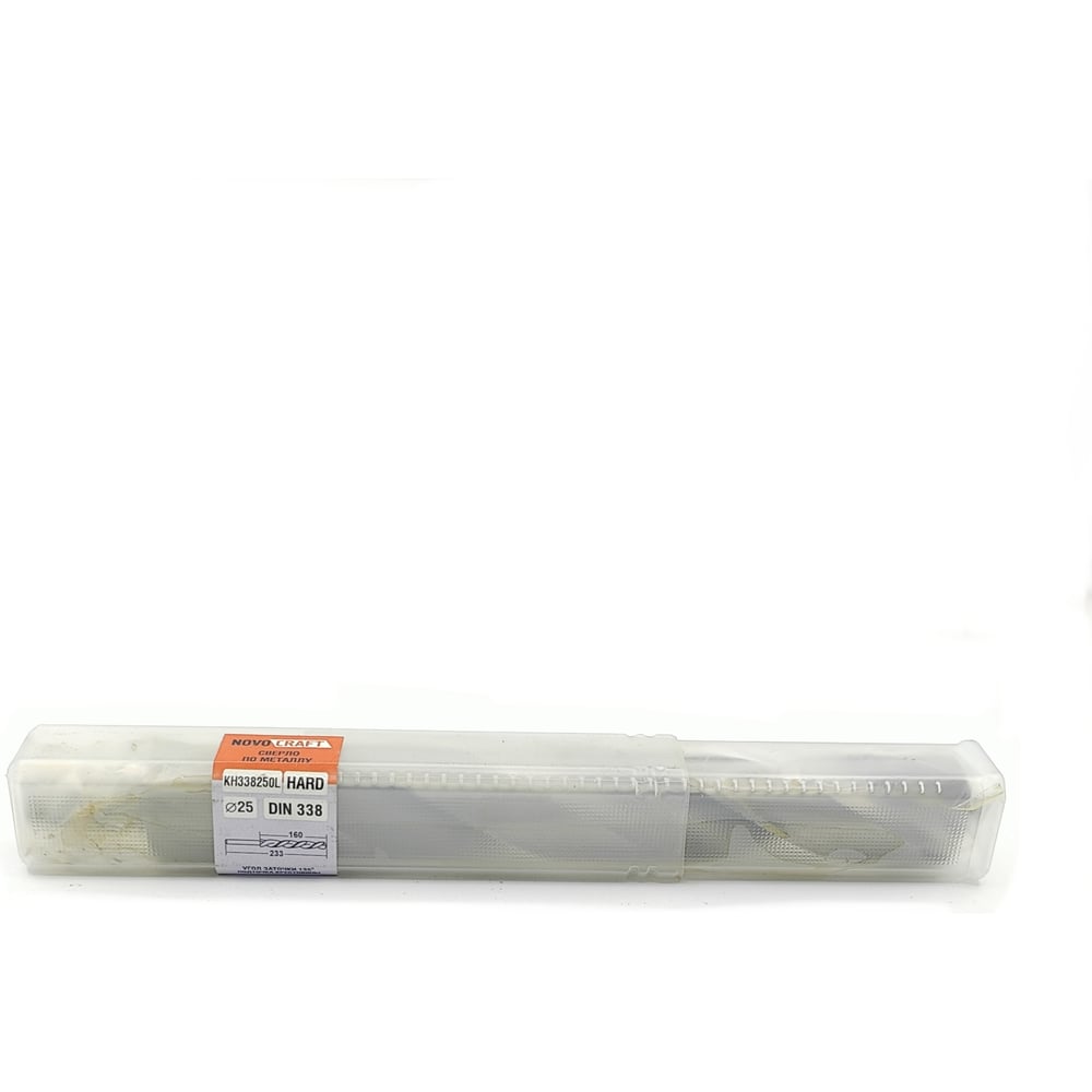 Изображение товара Сверло по металлу Hard long 25 мм, хвостовик 12 мм, NOVOCRAFT