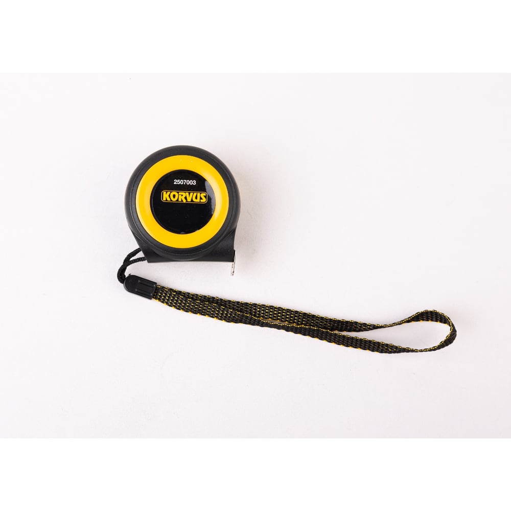 Изображение товара Рулетка Korvus автостоп 3м х 16мм бытовая измерительная