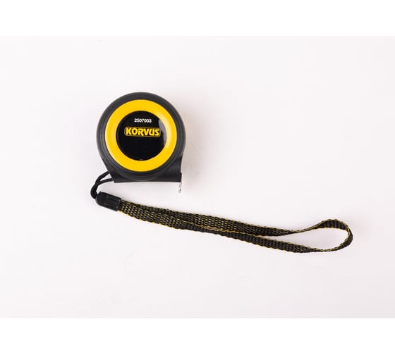Изображение товара Рулетка Korvus "автостоп" 3м х 16мм ЛА-00002789
