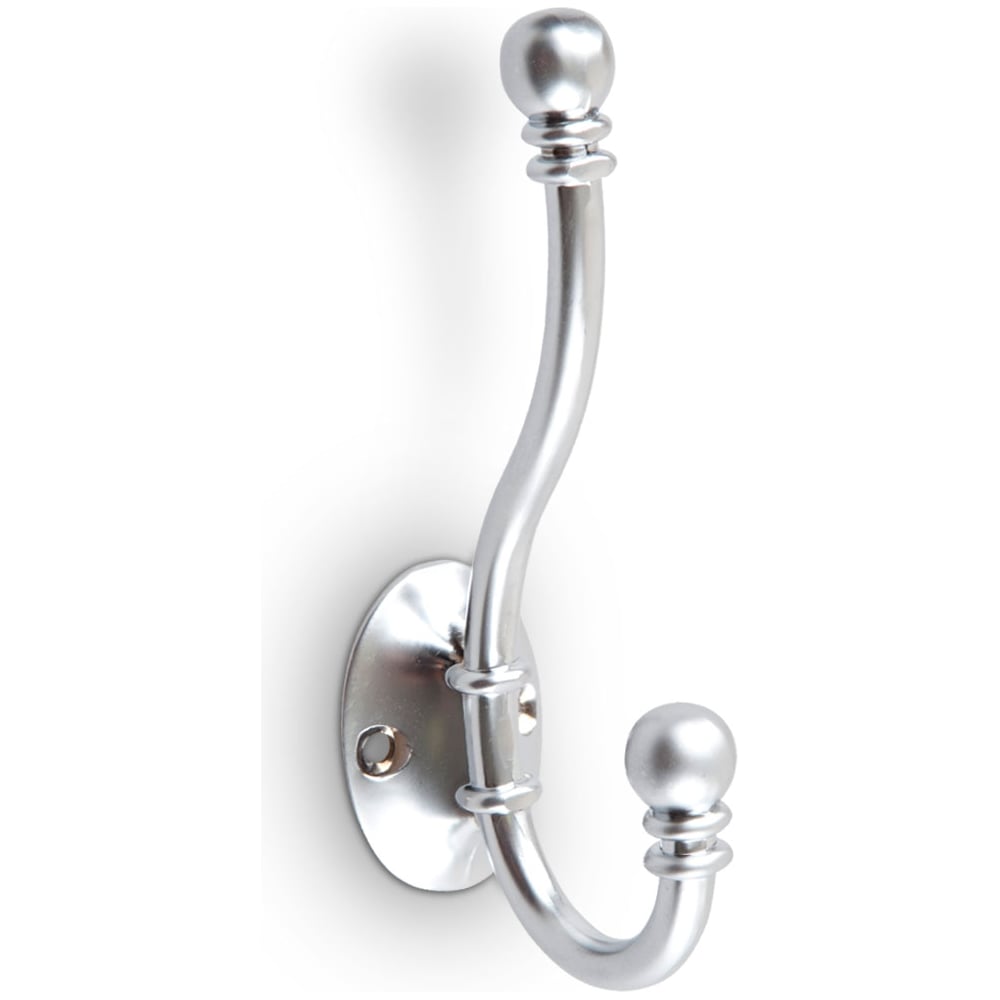 Изображение товара Комплект крючков kerron 2 шт. KR 0180 SC, матовый хром SET2(KR 0180 SC)