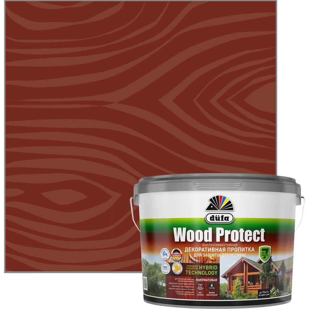 Пропитка для защиты древесины Dufa защитная пропитка для древесины бор