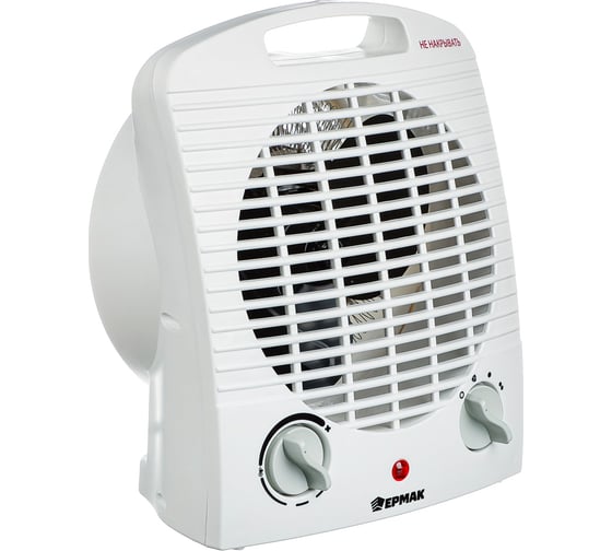 Изображение товара Тепловентилятор ЕРМАК Standard 1000/2000Вт, термостат, защита от перегрева 698-020