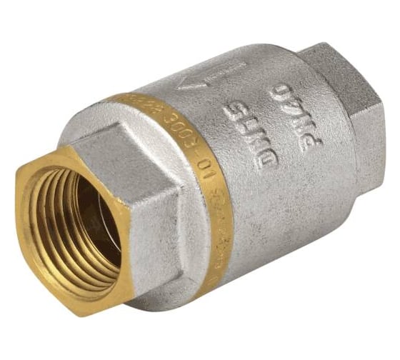 Изображение товара Обратный клапан Aquasfera латунь, пруж Ду20 Ру30 м/м д/PPSU+EPDM 3005-02 019-2701