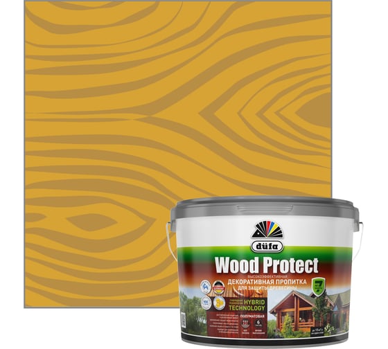 Изображение товара Пропитка для защиты древесины Dufa Wood Protect сосна 2,5 л МП000015773
