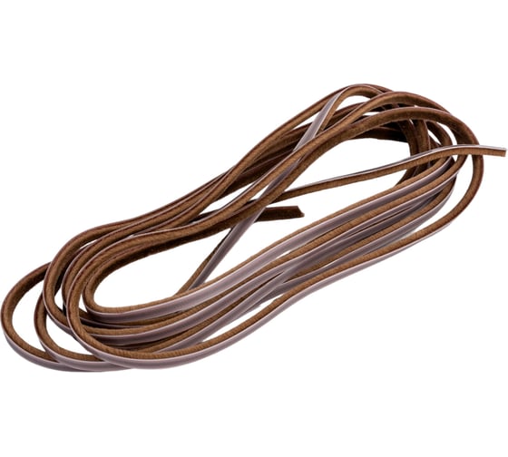 Изображение товара Щеточный уплотнитель Mebax 7x6 бежевый, в пакете, 6 м 00-00001461