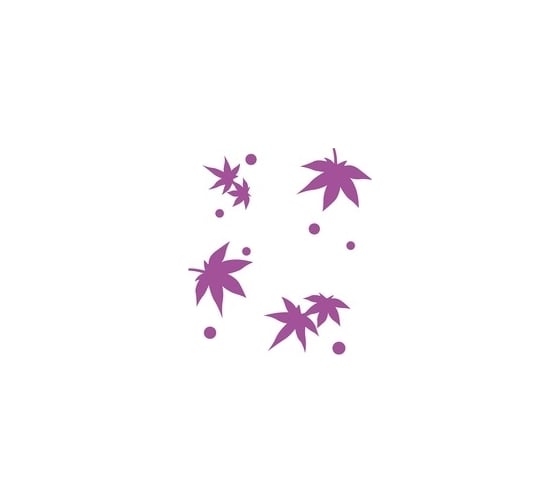 Изображение товара Виниловый трафарет STMDECOR ЛИСТЬЯ WA-043