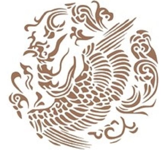 Изображение товара Виниловый трафарет STMDECOR КИТАЙСКИЕ МОТИВЫ 8 HWC-T1-08