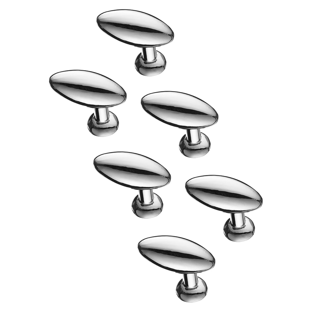 Изображение товара Ручка-кнопка Kerron Комплект из 6 шт, хром, K-1040 SET6(K-1040)