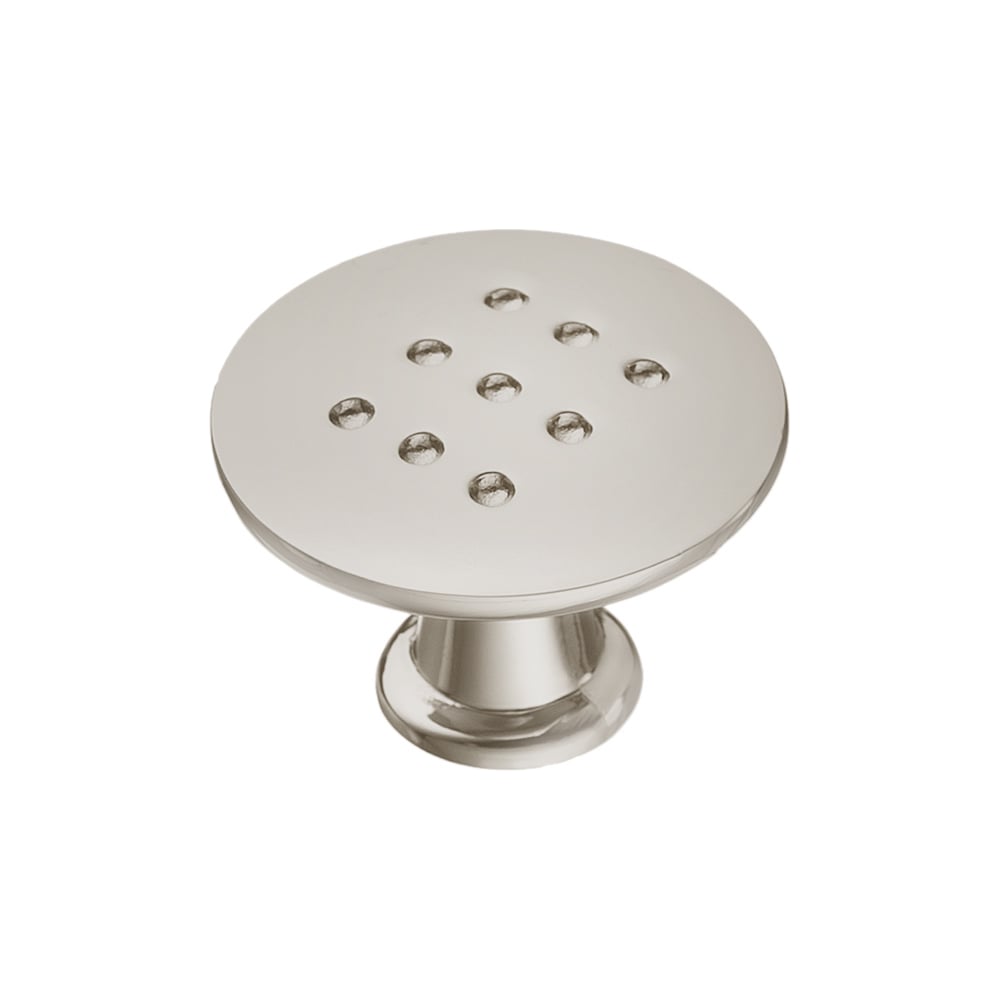 Изображение товара Ручка-кнопка Kerron Комплект из 6 шт, матовый никель, K-1060 SN SET6(K-1060 SN)