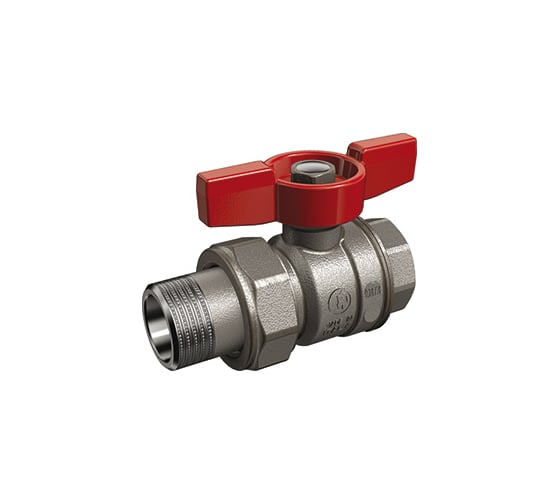 Изображение товара Шаровой кран Giacomini латунь хромированная R859 Ду32 Ру28 ВР R859X329 107-4289