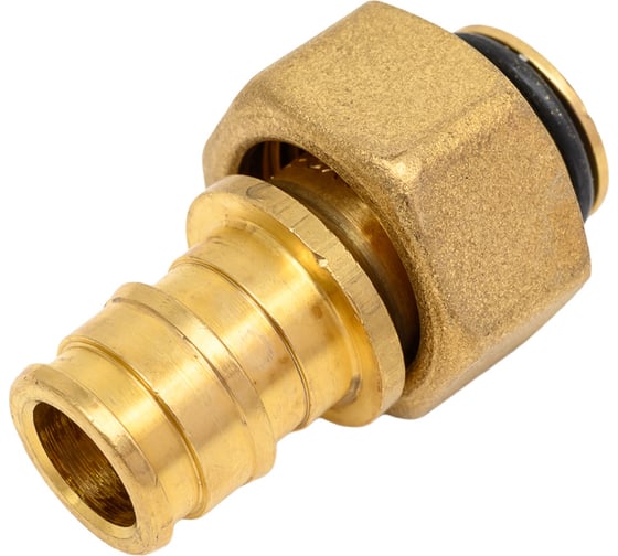 Изображение товара Соединитель для PE-X Giacomini GX179 Дн 16х1/2 накидная гайка с евроконусом GX179Y043 127-0767