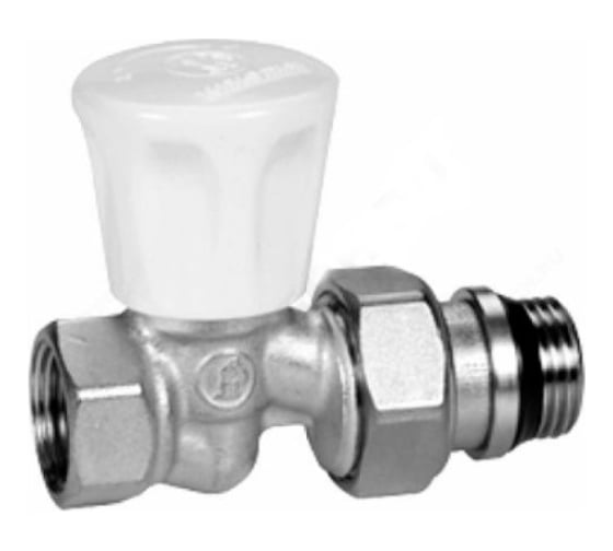 Изображение товара Клапан Giacomini ручной регулировки, Ду 15, Ру 16, ВР., прямой штуцер R706A R706X013 022-2352