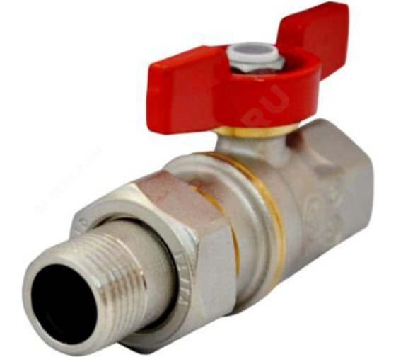 Изображение товара Шаровой кран Giacomini латунь, никель, Ду 25, Ру 35, ВР R919X007 007-0961