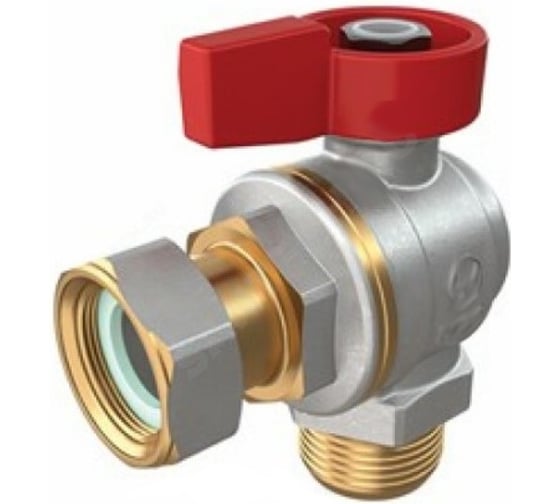 Изображение товара Шаровой кран Giacomini латунь, никель, угловой, Ду 15, Ру 16, НР R780PX013 107-4880