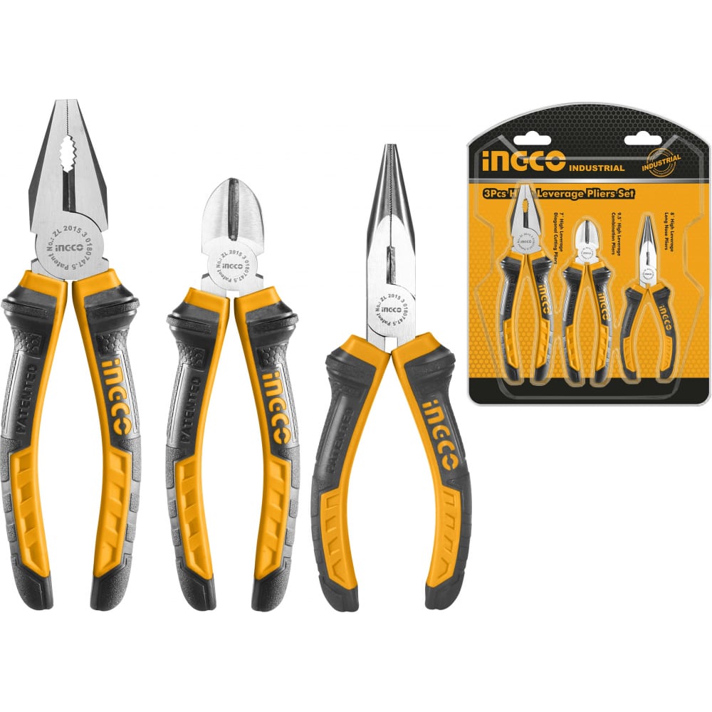 Набор плоскогубцев INGCO диэлектрический нож ingco
