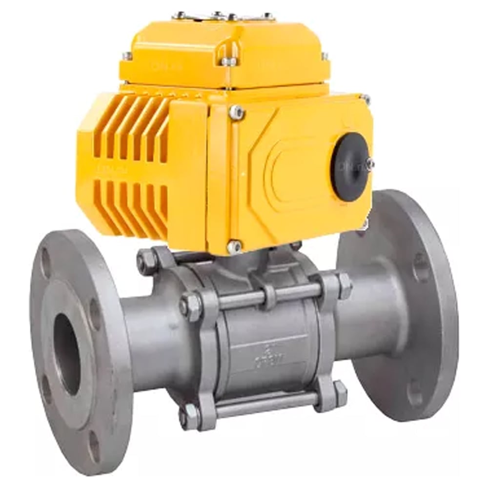 Изображение товара Шаровой кран DN50 Ру40 электропривод ДУ50 нержавеющая сталь