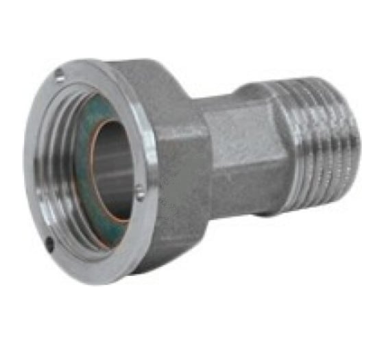 Изображение товара Полусгон Giacomini латунь хромированная Ду15х20 1/2х3/4 НР накидная гайка R37 R37Y003 128-3225