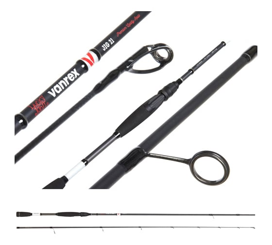 Изображение товара Спиннинговое удилище LUCKY JOHN Vanrex JIG 21 2.28 LJVJ-762MLF
