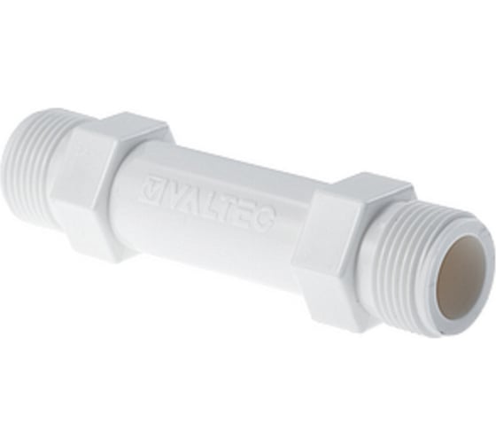 Изображение товара Вставка ремонтная VALTEC для счетчика воды DN15 3/4, 80 мм, нейлон VTp.789.080.04