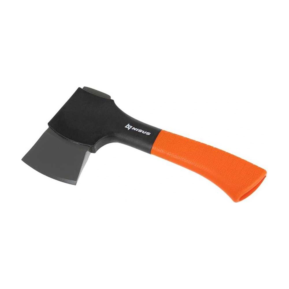 Изображение товара Топор Nisus Торнадо N-WL-427A туристический с обрезиненной рукоятью, 550 г
