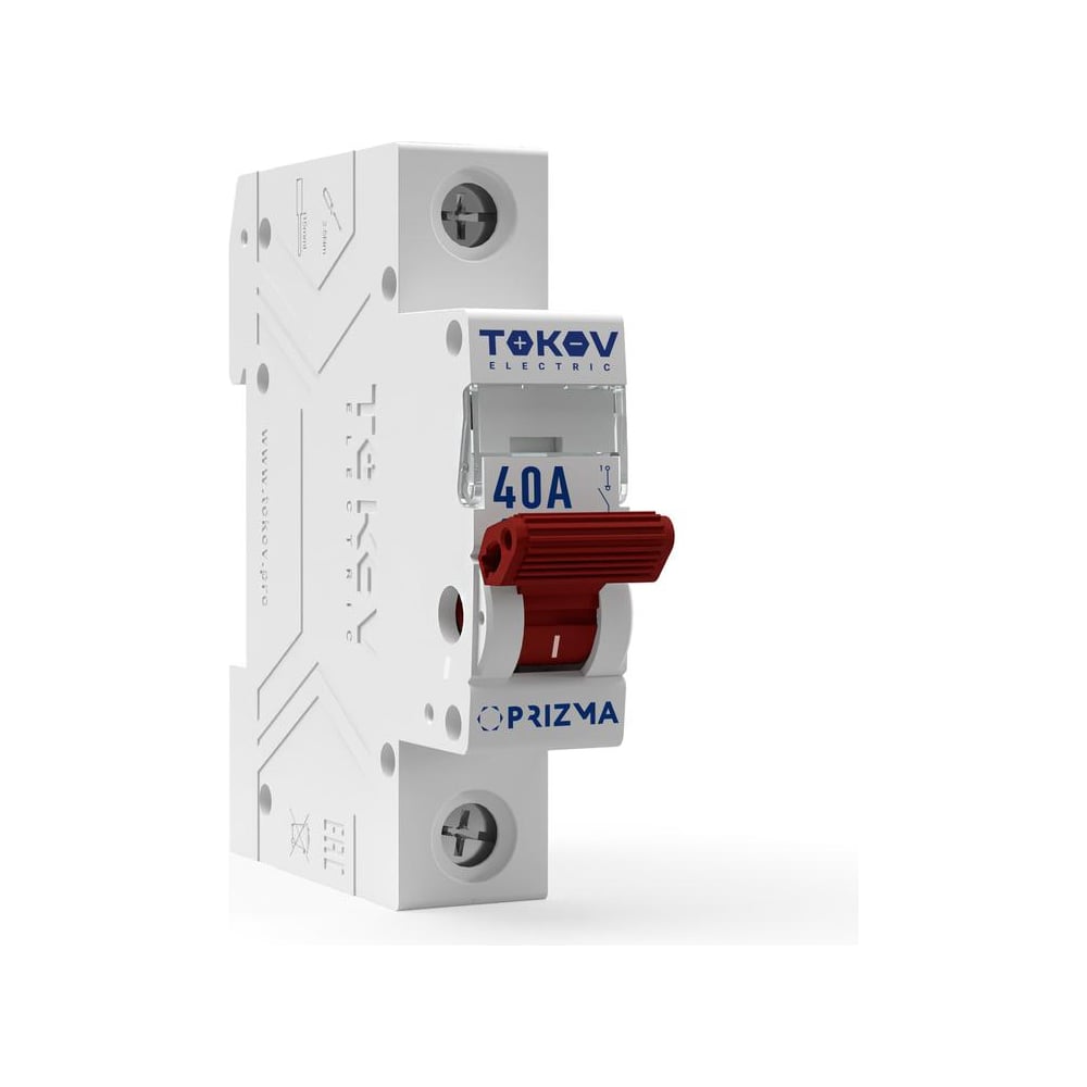 Изображение товара Выключатель нагрузки модульный TOKOV ELECTRIC 1П 40А TKE-PZ60-MDSI-1-40