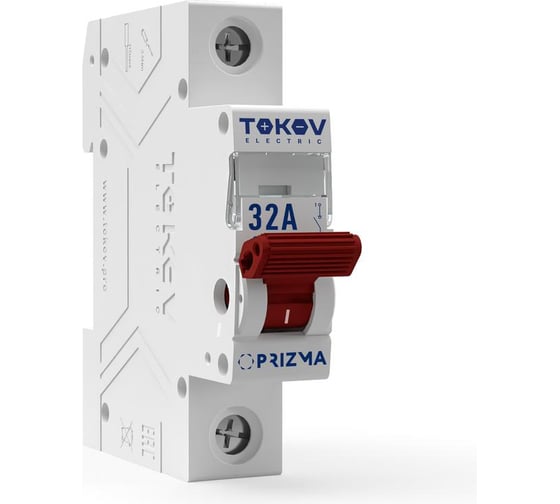 Изображение товара Выключатель нагрузки модульный TOKOV ELECTRIC 1П 32А TKE-PZ60-MDSI-1-32