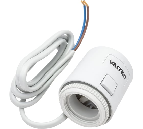 Изображение товара Электротермический двухпозиционный сервопривод VALTEC нормально закрытый, питание 24 В VT.TE3043.0.024