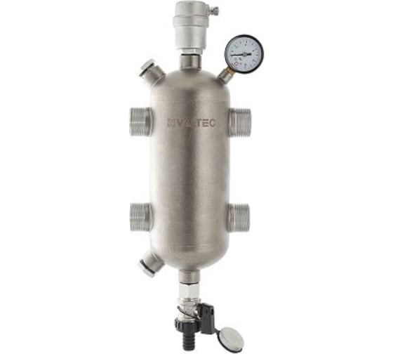 Изображение товара Гидравлическая стрелка VALTEC из нержавеющей стали 1 1/4 VT.VAR05.SS.07