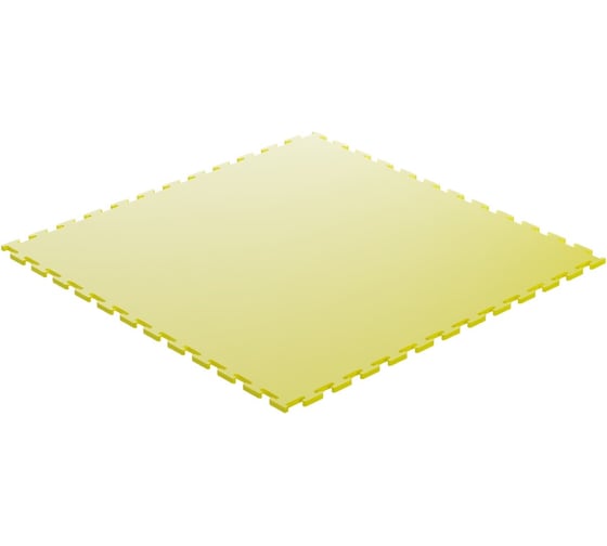 Изображение товара Модульное покрытие PALITRA TECHNOLOGY модель 1, ПВХ, жёлтое 50471-1-Y