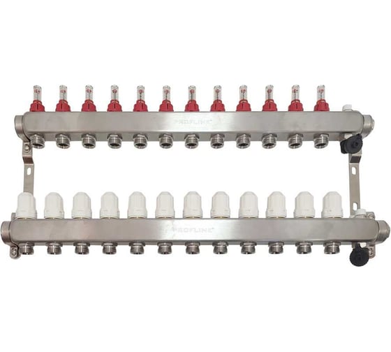 Изображение товара Коллекторный блок с расходомерами PROFLINE 12 выходов 1x3/4 УТ-00049408